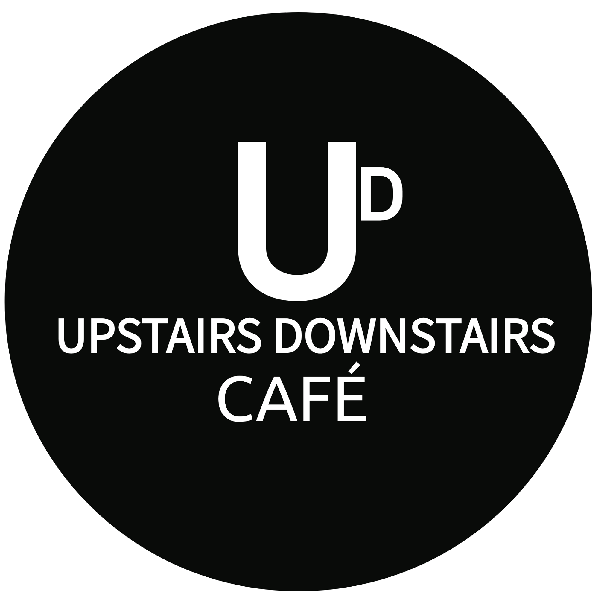 Upstairs Downstairs Cafe logo