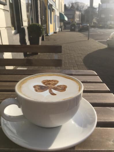 Fresh coffee and treats at Upstairs Downstairs Cafe